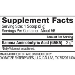 DYMATIZE GABA - 111 gr